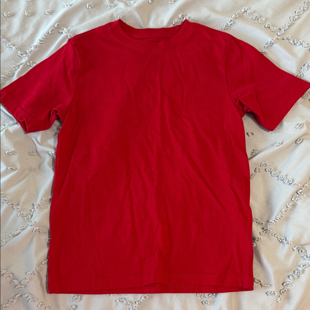 Wonder Nation Red Short Sleeve Tee